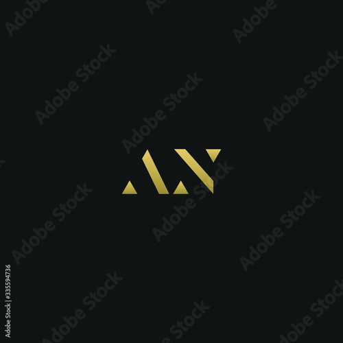 Free Download Creative modern elegant trendy unique artistic AN NA N A initial based letter icon logo - GFXLoad