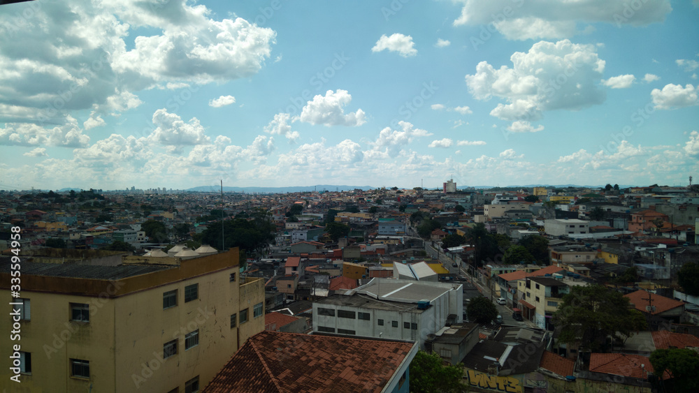 panorama of the city - far east - a part