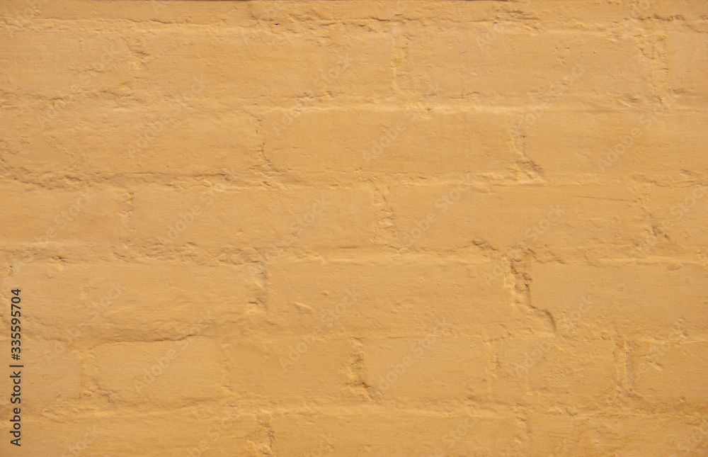 Light Orange Brick Wall