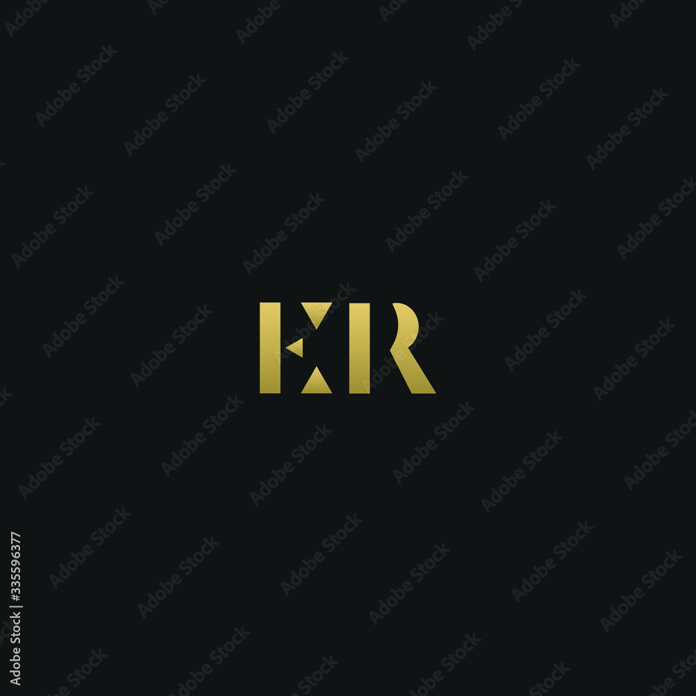 Creative modern elegant trendy unique artistic ER RE R E initial based letter icon logo Creative modern elegant trendy unique artistic ER RE R E initial based letter icon logo