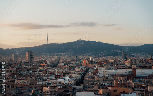 Panoramic view of residential district