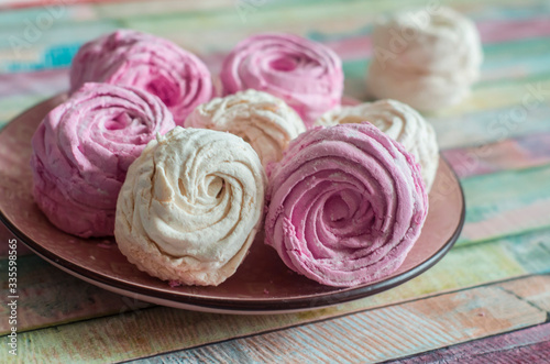 Wallpaper Mural Homemade Marshmallow. Zephyr. Torontodigital.ca