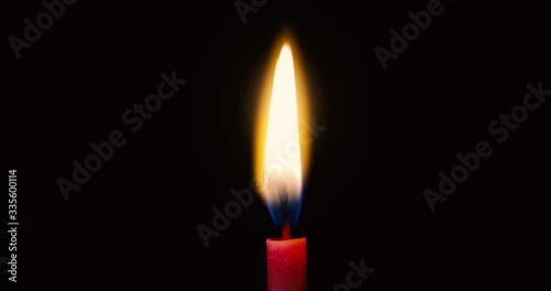 Candela spenta con un soffio