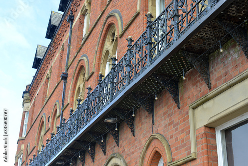 Balcony outside the Duke of Edinburgh, Barrow in Furness, Cumbria, England, UK, Lancaster Brewery photo