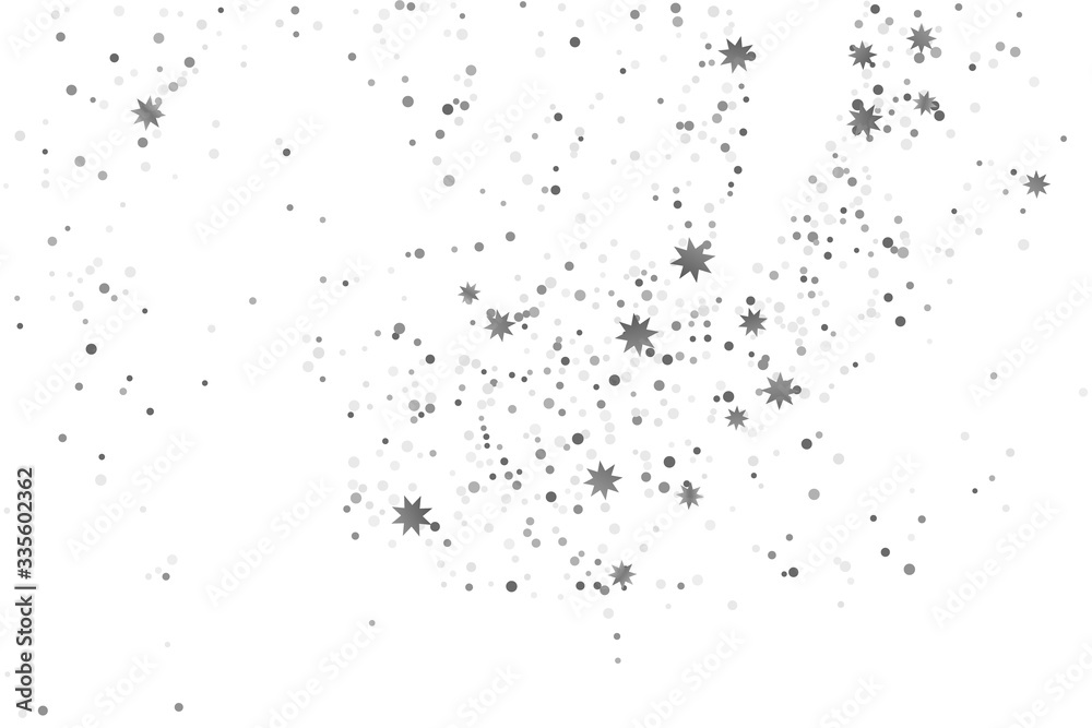 Silver glitter confetti. Silver glitter confetti.