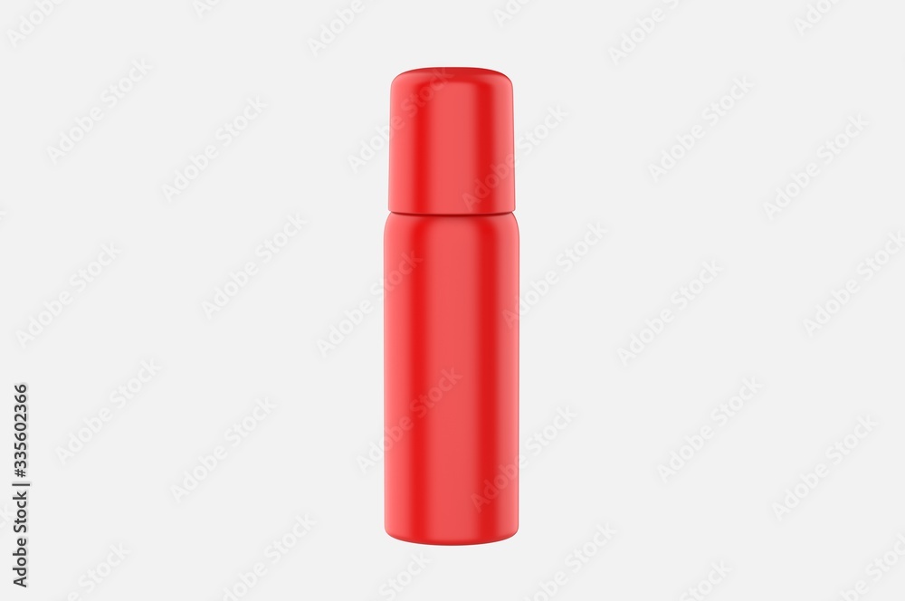 Blank multi purpose tin can for branding, 3d render illustration. Blank multi purpose tin can for branding, 3d render illustration.