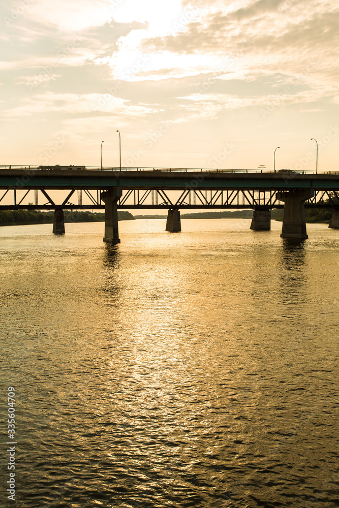 Dienfenbaker Bridge in Prince Albert
