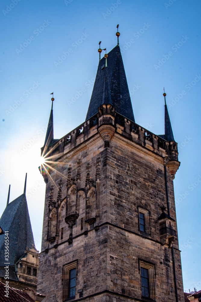 Fototapeta premium church of our lady before tyn in prague czech republic