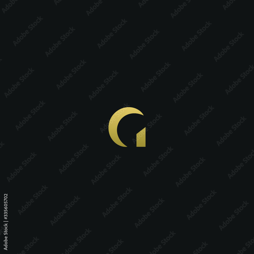 Creative modern elegant trendy unique artistic G GG initial based letter icon logo Creative modern elegant trendy unique artistic G GG initial based letter icon logo