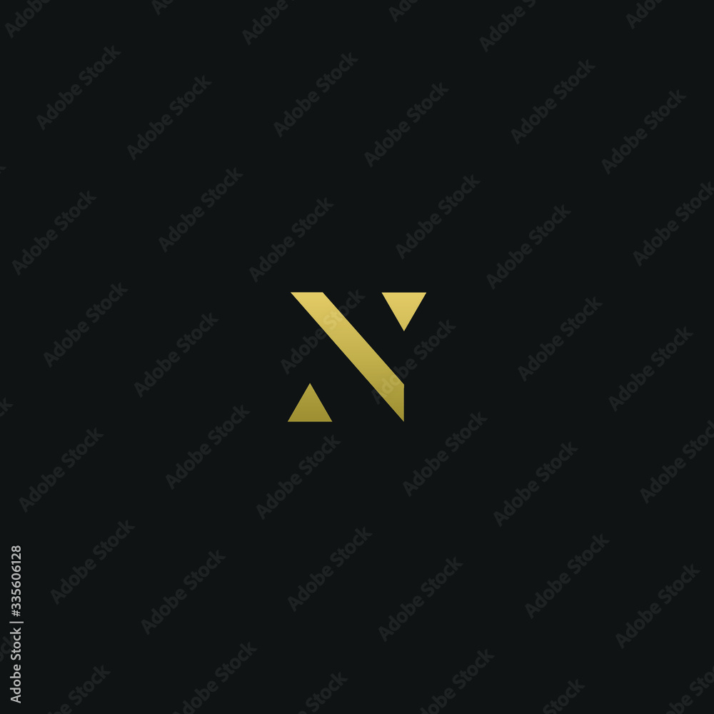 Creative modern elegant trendy unique artistic N NN initial based letter icon logo Creative modern elegant trendy unique artistic N NN initial based letter icon logo