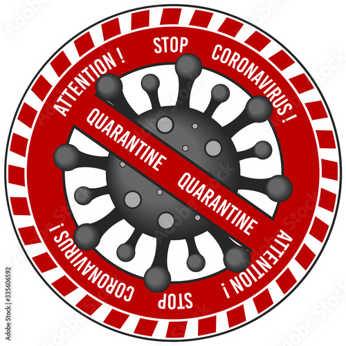 Illustrations concept, stop coronavirus COVID-19. virus wuhan from china. Vector illustrate.