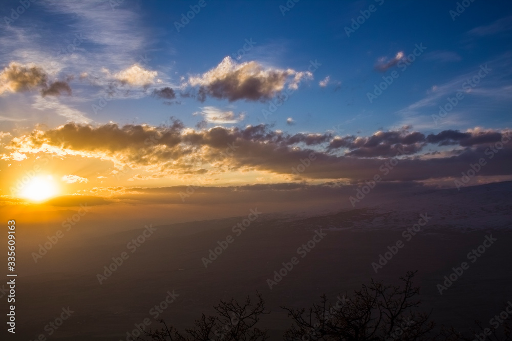 Fototapeta premium beautiful view from Mount Ara