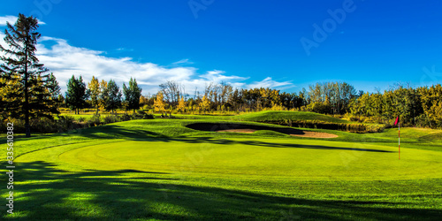 Golf Course in Autumn