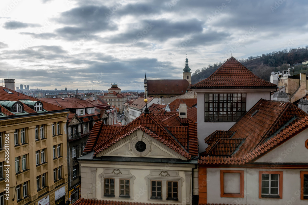 Obraz premium Old Prague architecture, Cazech Republic