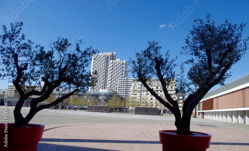 Esplanade Charles-de-Gaulle à Rennes