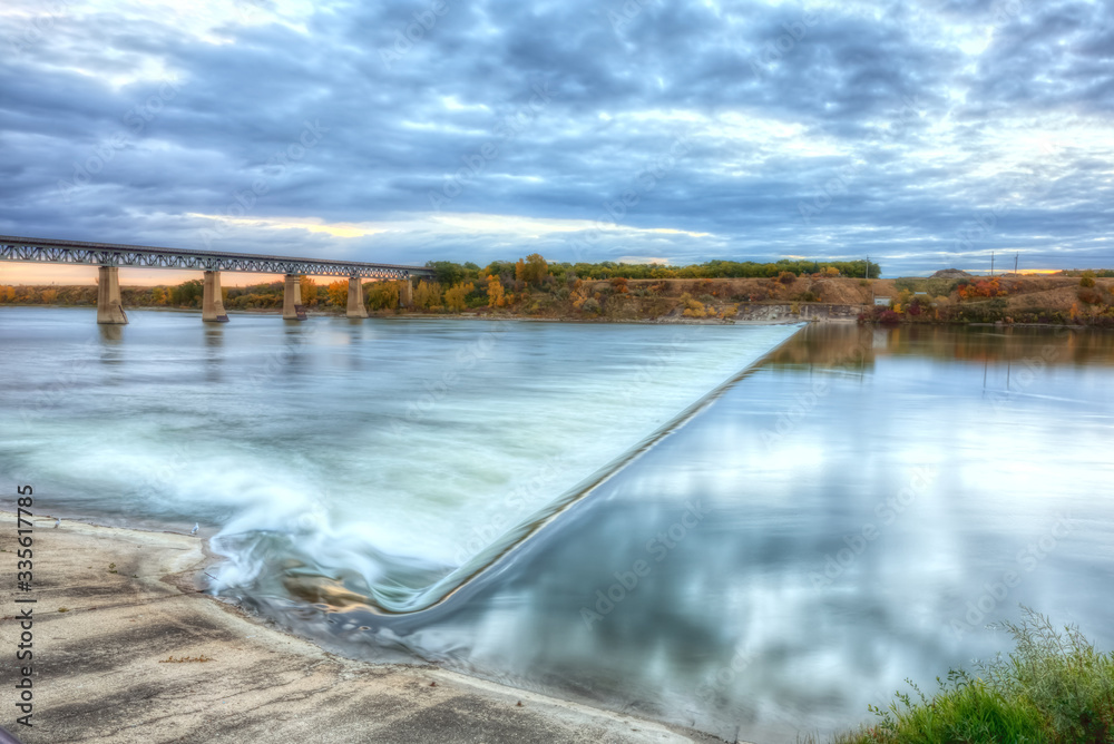 Weir in Saskatoon