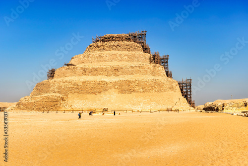 Pyramid of Djoser  Saqqara  Egypt