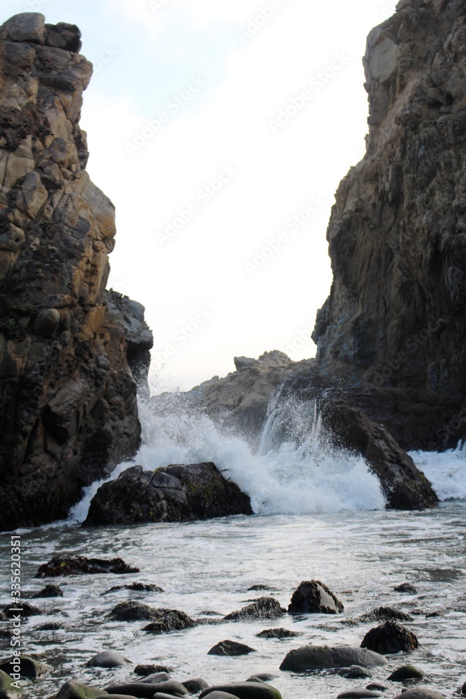 Waves on the Rocks Waves on the Rocks