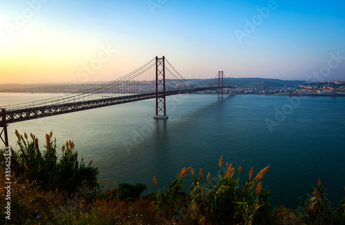Most 25 Kwietnia, Lizbona, Portugalia