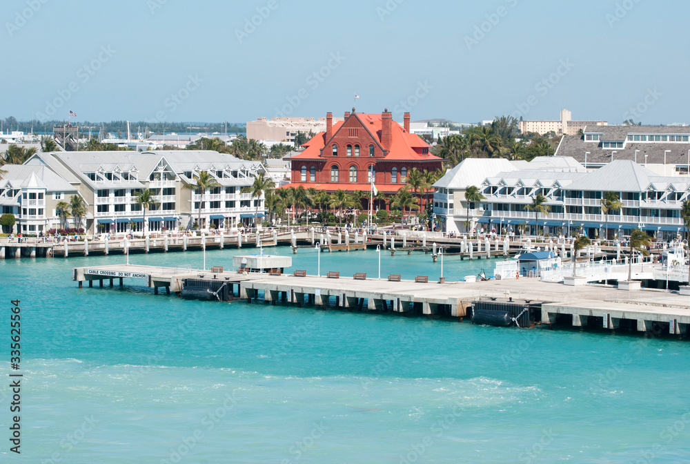 Key West Town Cruise Ship Dock