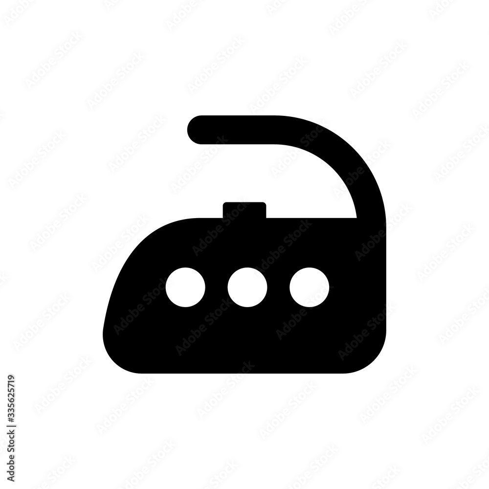 Office appliances icon in solid flat style. Office appliances icon in solid flat style.