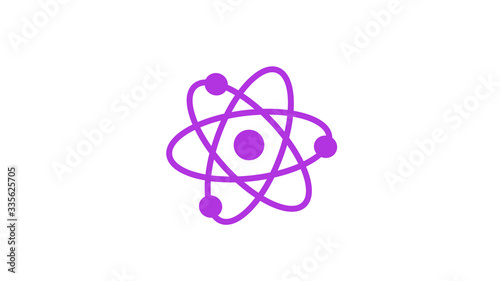 Best atom icon on white background,New atom icon