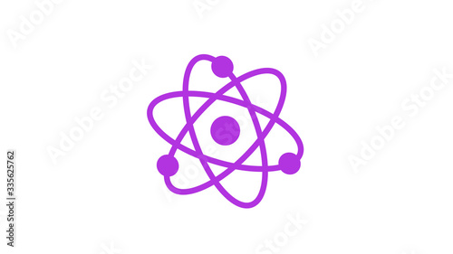 Best atom icon on white background,New atom icon