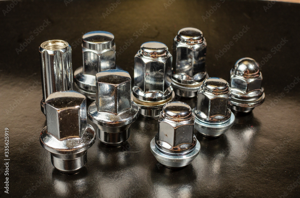 New union nuts for automobile wheels - auto parts New union nuts for automobile wheels - auto parts