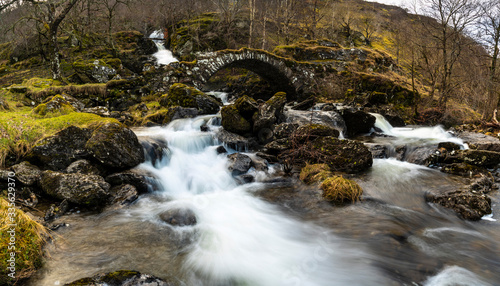 Stunning natural waterfall, Highlands, Scotland