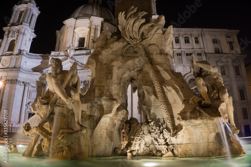 Fontana dei Quattro Fiumi (Fountain of the Four Rivers)
