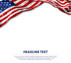 American flag for Memorial day