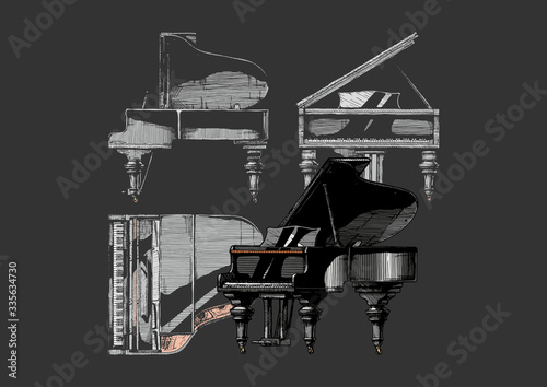 illustration of Grand Piano