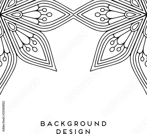 luxury ornamental mandala design background