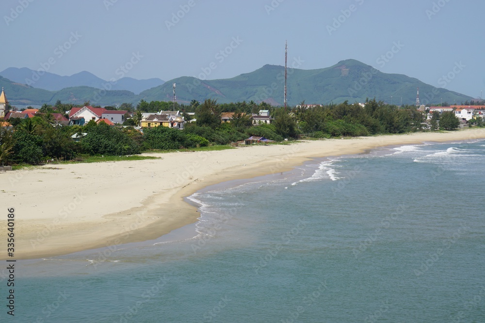 beautiful tropical coastline in vietnam beautiful tropical coastline in vietnam