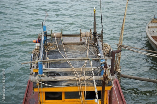 fisher boats at the coast of hue © chriss73