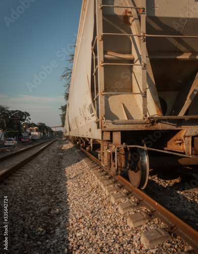 antigua estacion de ferrocarriles para migrantes