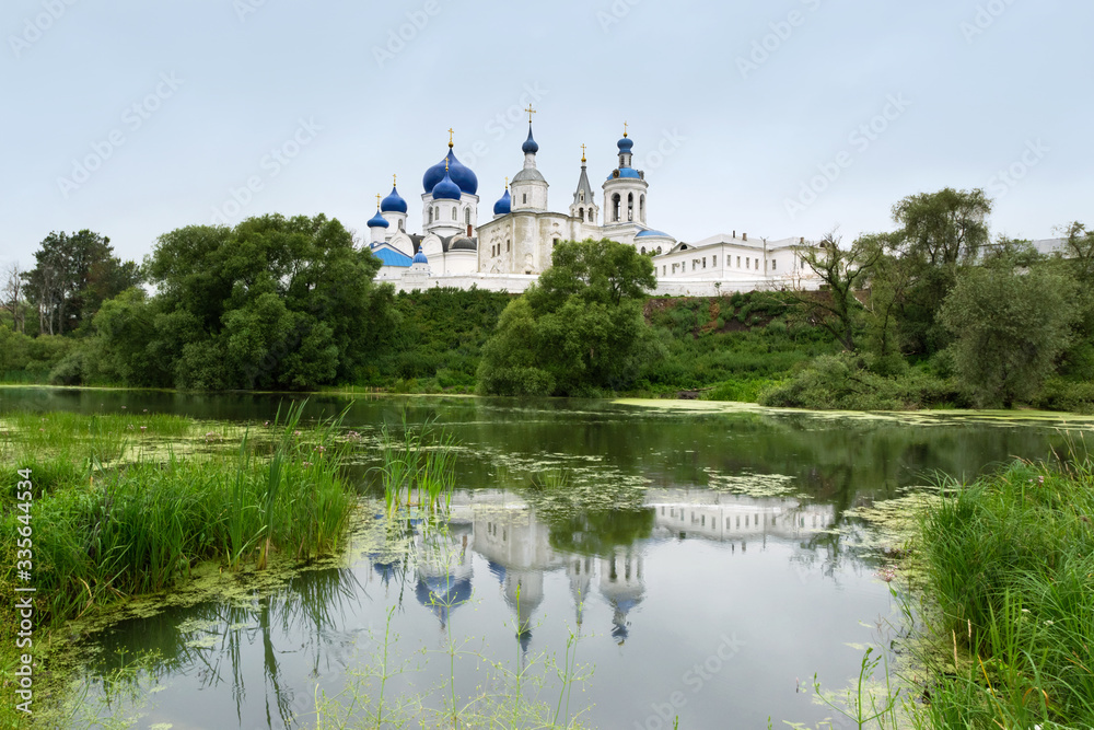 Female monastery in the village of Bogolyubovo, Vladimir region in Russia Female monastery in the village of Bogolyubovo, Vladimir region in Russia