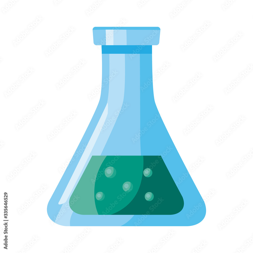 medical test flask laboratory detailed style icon medical test flask laboratory detailed style icon