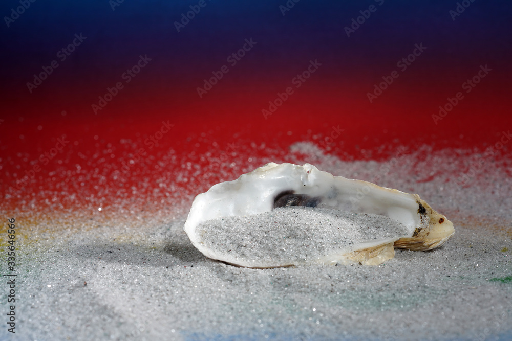 Obraz premium sand photographed in the studio with flash and very good to use as a background 