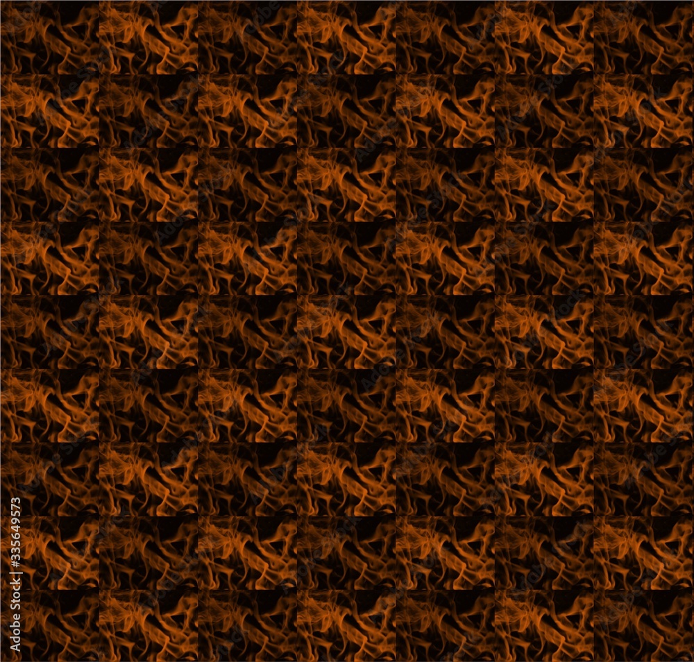 seamless pattern with fire seamless pattern with fire
