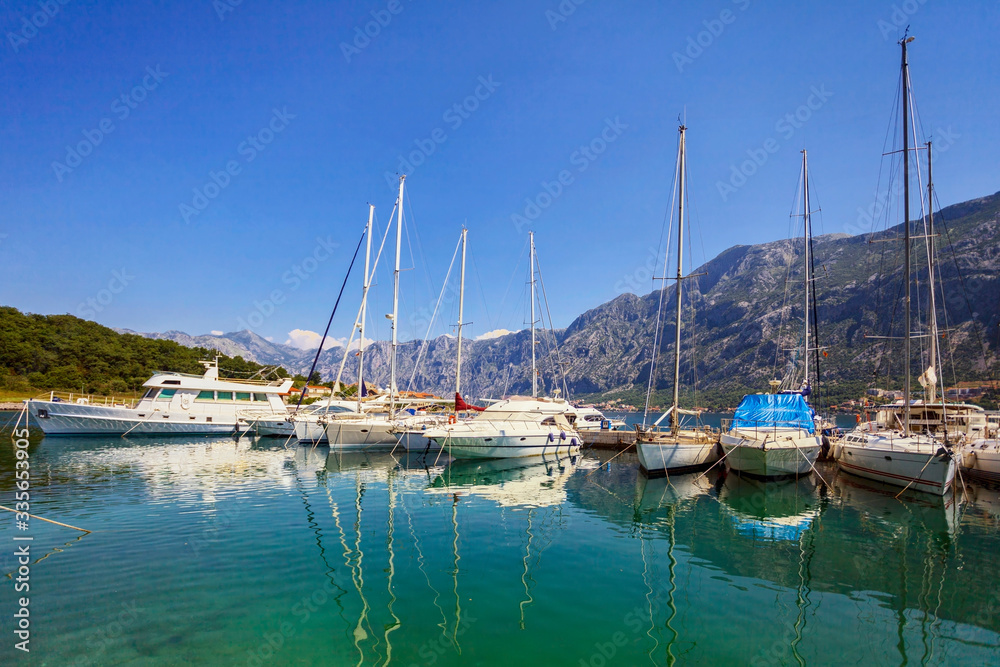 Yacht marina Adriatic port