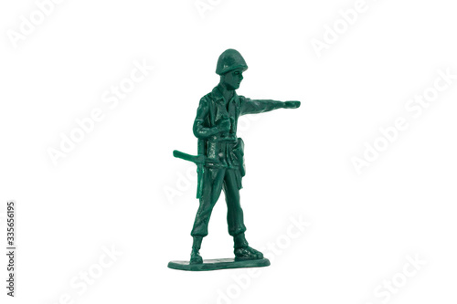 Green toy soldiers on white background. Soldier one on six models.  1 6  Picture two on sixteen viewing angles.  02 16 