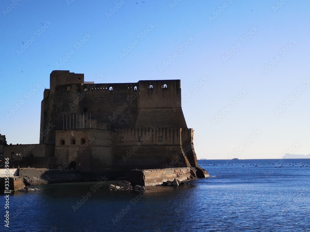 Castel dell’Ovo in Napoli Italy