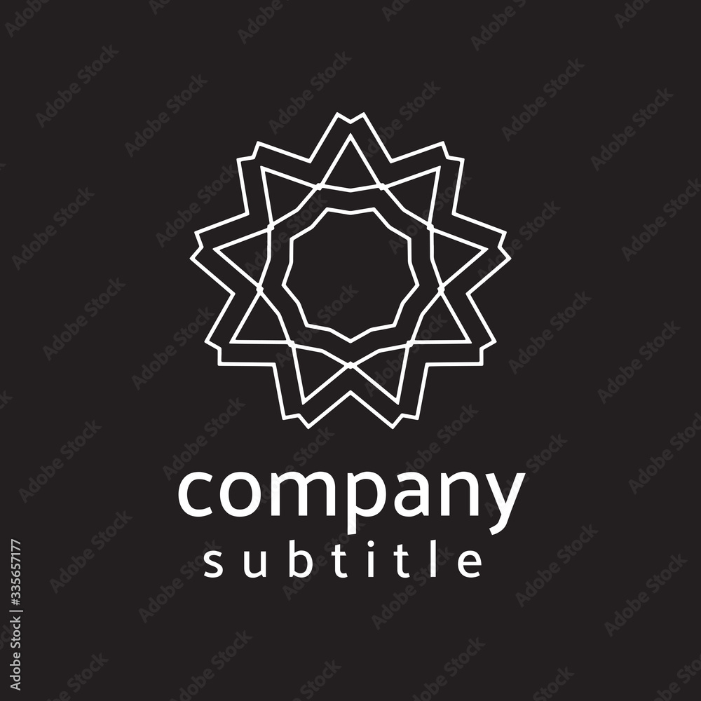 logo ornament with premium design logo ornament with premium design