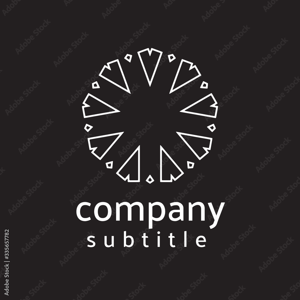 logo ornament with premium design logo ornament with premium design