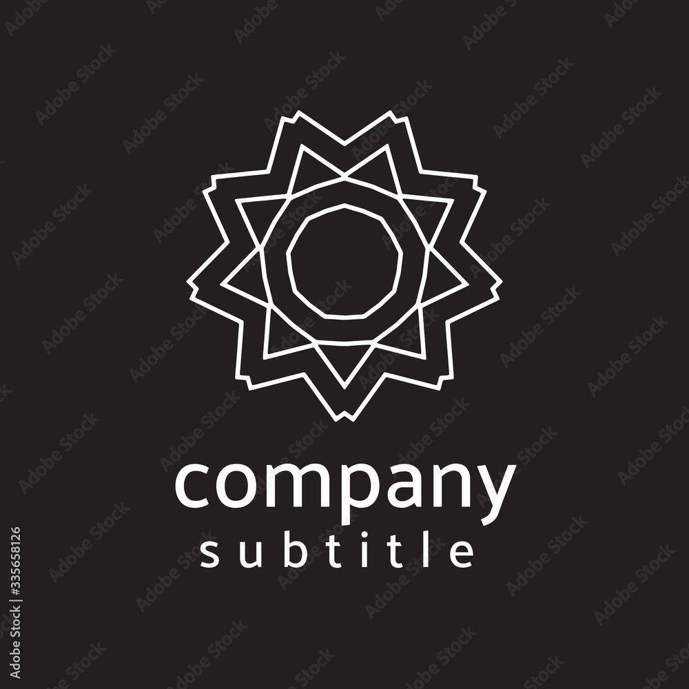 logo ornament with premium design