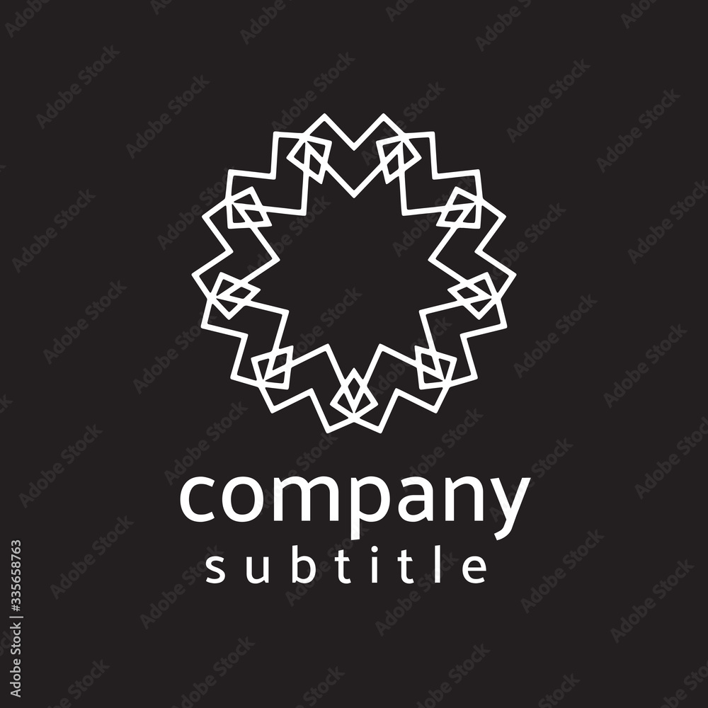 logo ornament with premium design logo ornament with premium design