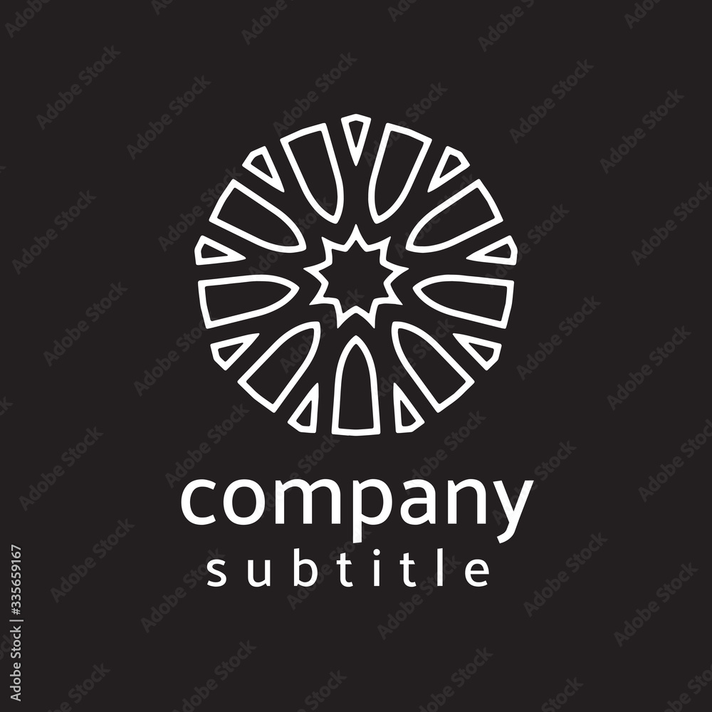 logo ornament with premium design logo ornament with premium design
