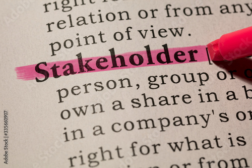 definition of word stakeholder