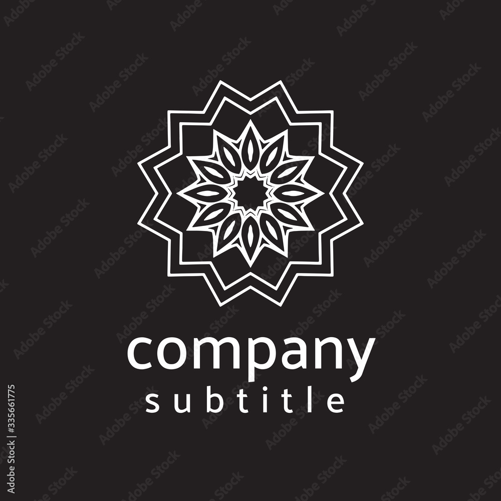 logo ornament with premium design logo ornament with premium design